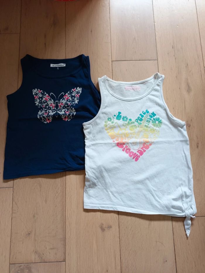 Lot 2 débardeurs 6 ans - photo numéro 2