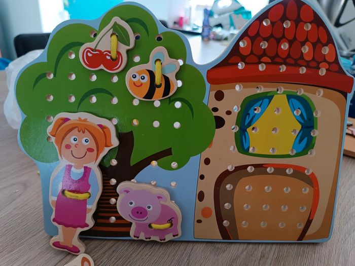 Jeu d assemblage bois