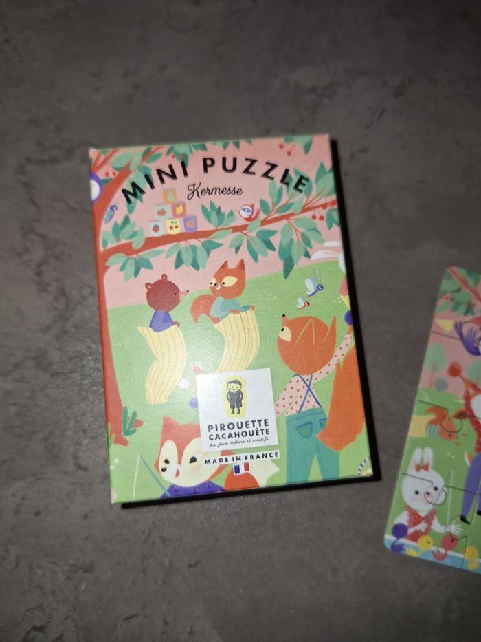 Mini puzzle Kermesse 20 pièces Pirouette Cacahouete NEUF - photo numéro 2