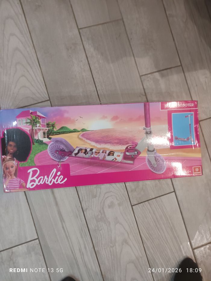 Trottinette barbie