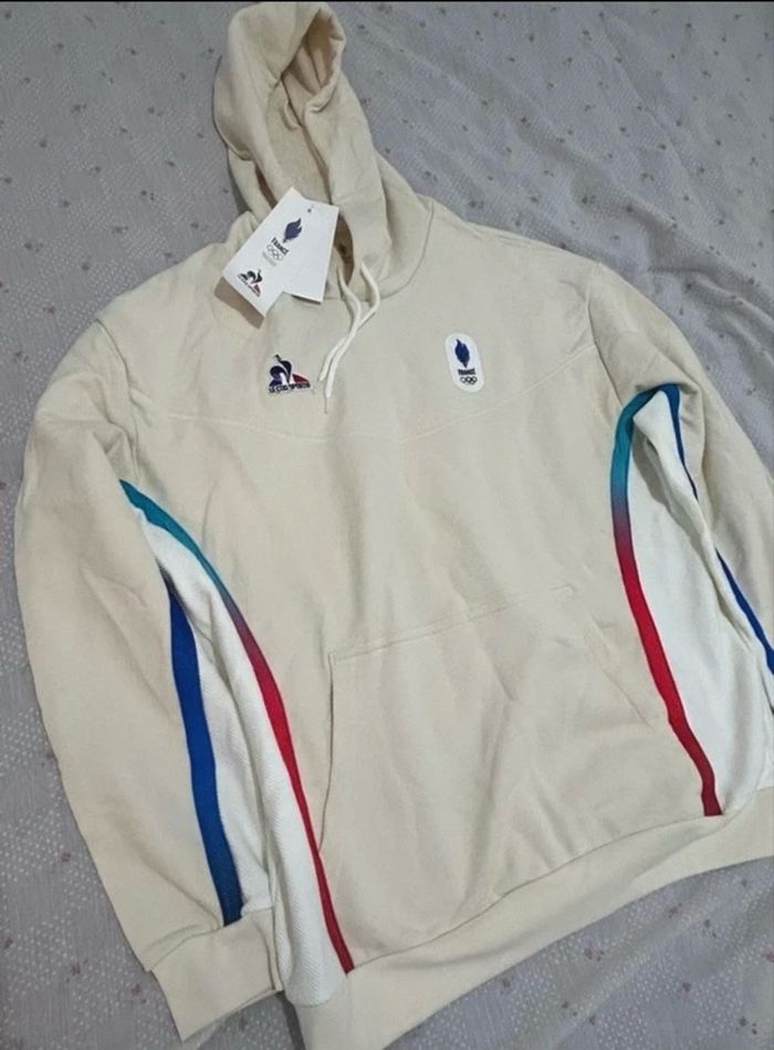 Sweat à capuche Le Coq Sportif hommes Xl - photo numéro 2