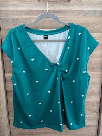 T-shirt à coeur Neuf jamais porté