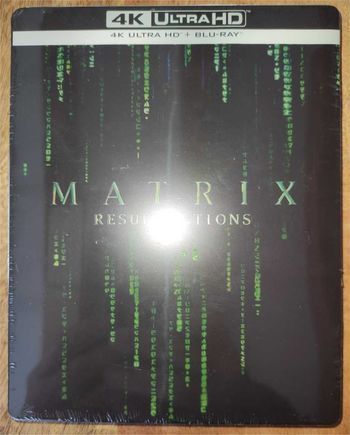 Matrix Resurrections 4K Steelbook