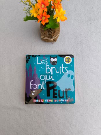 Livre sonore Les bruits qui font peur