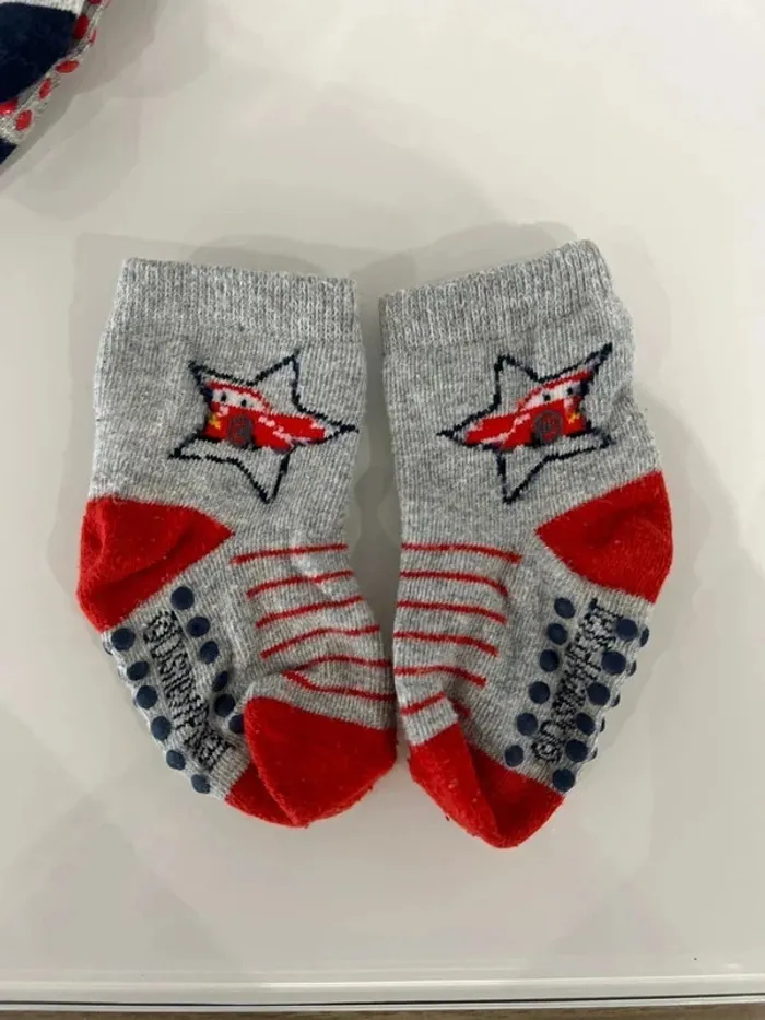 Lot de 3 paires de chaussettes CARS antidérapantes - photo numéro 5