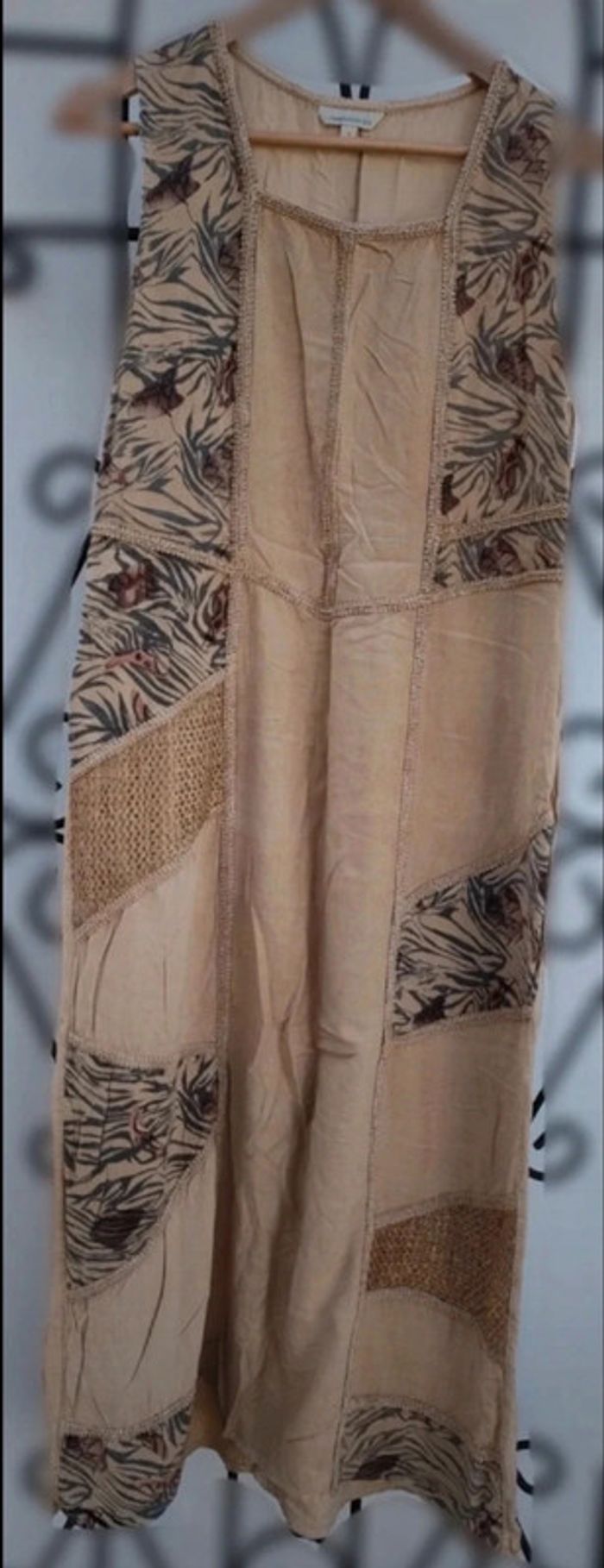 Robe longue beige - photo numéro 4