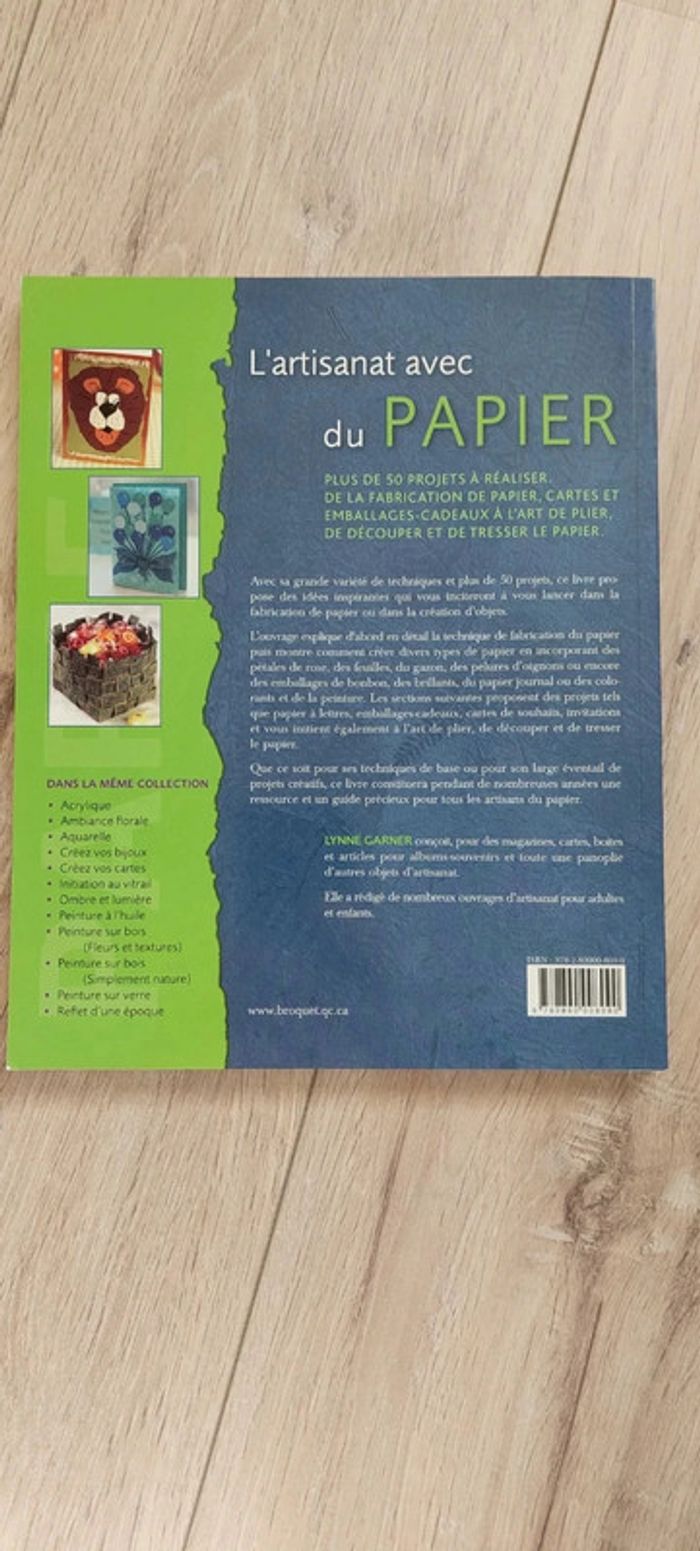 Dernier prix- Lot 3 livres loisirs créatifs autour du papier - photo numéro 10