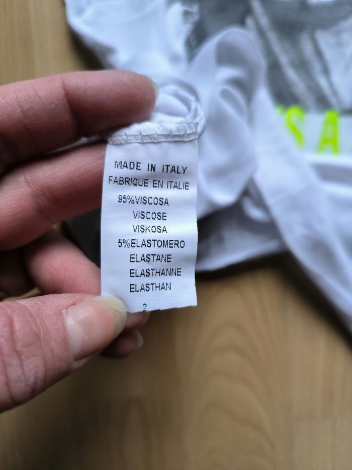 T-shirt blanc Au soleil de St Tropez taille M - photo numéro 4