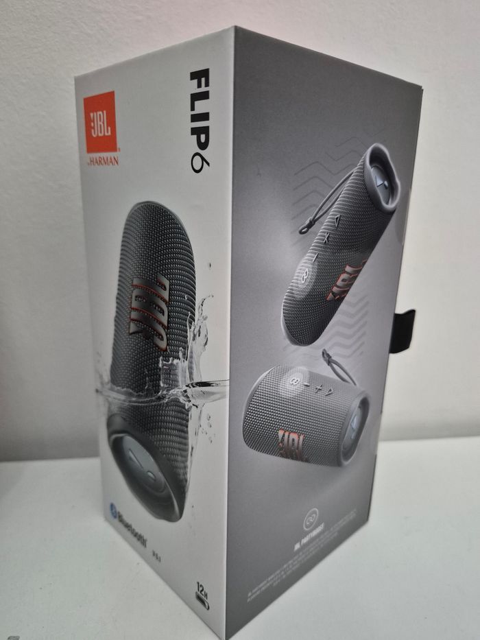 Enceinte Connectée JBL Flip 6 Neuve gris. - photo numéro 2
