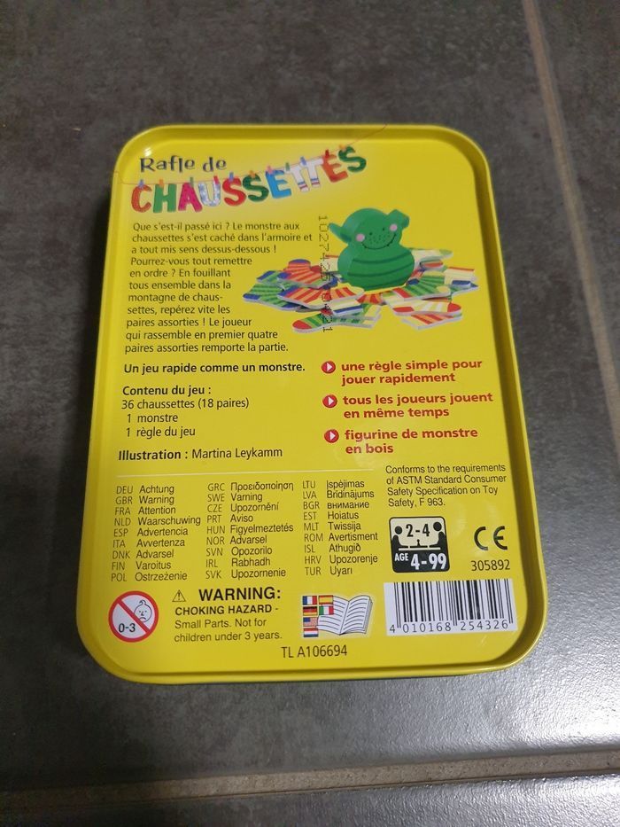 Jeu Rafle de chaussettes Haba - photo numéro 2