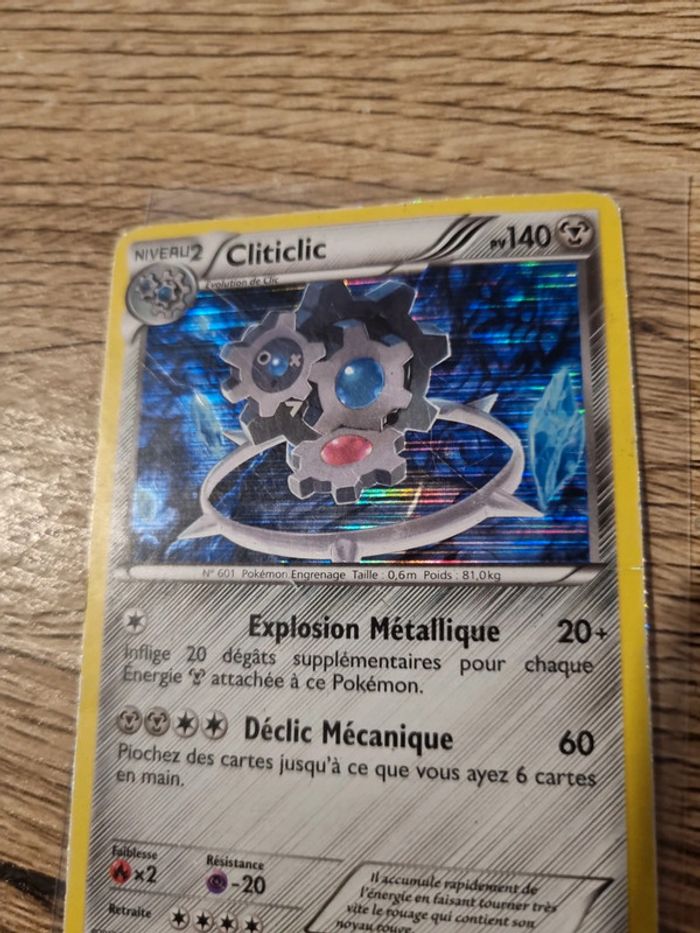 Carte pokémon cliticlic holo 77/108 année 2012 - photo numéro 3