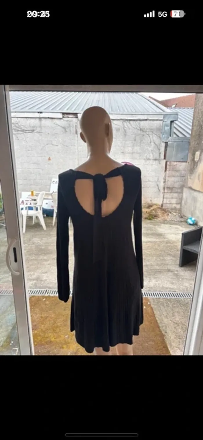 Élégante Robe Sézane Noire - Taille S - photo numéro 8