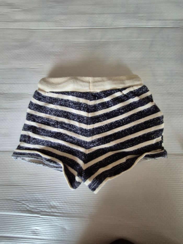 Lot 2 shorts bébé garçon 9 mois - photo numéro 5