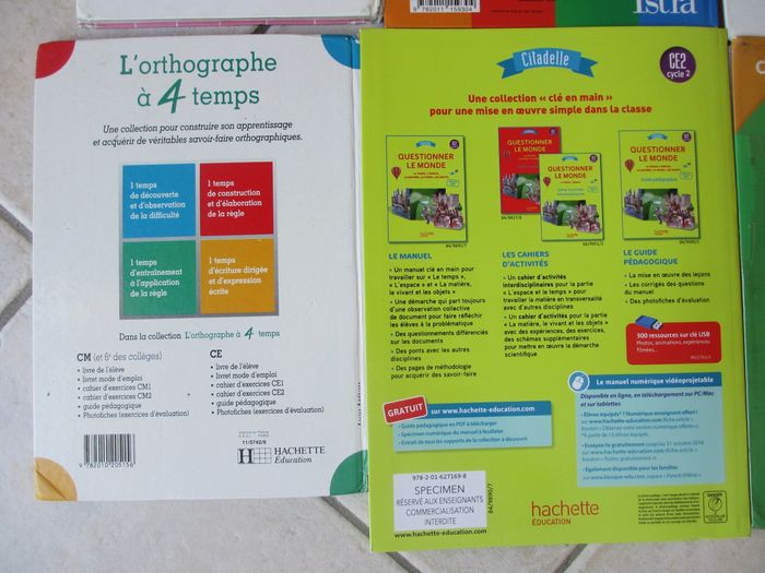 Lot de 7 manuels scolaires du CP au CE2 - photo numéro 8