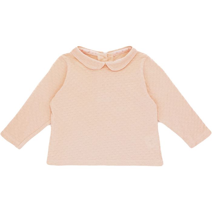 Blouse à manches longues 12 mois en coton Arsène et les pipelettes