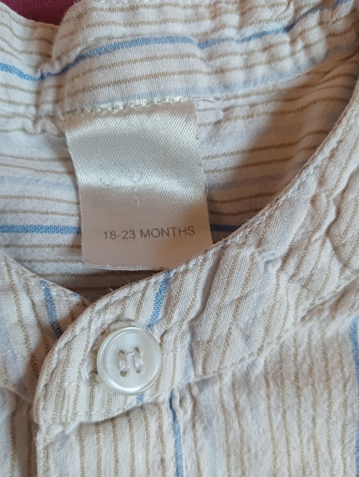 Chemise garçon 18/23 mois - photo numéro 5