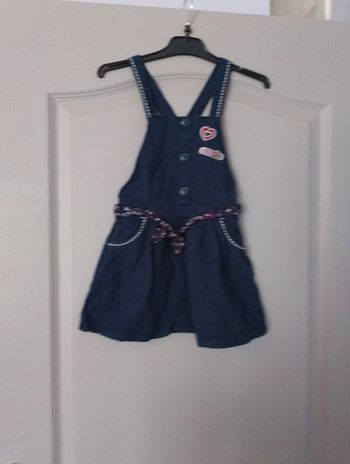 Robe salopette 4 ans