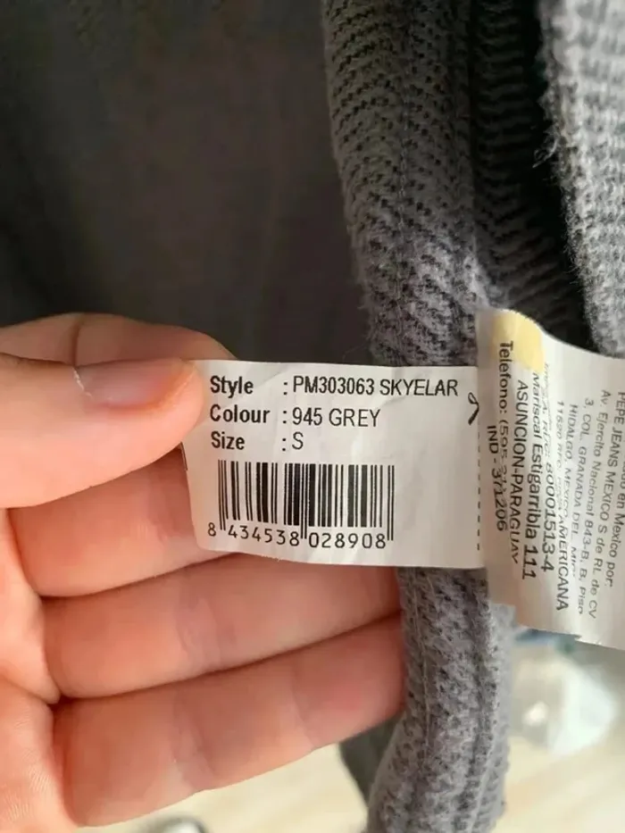 Veste grise pepe jeans homme Taille S - photo numéro 5