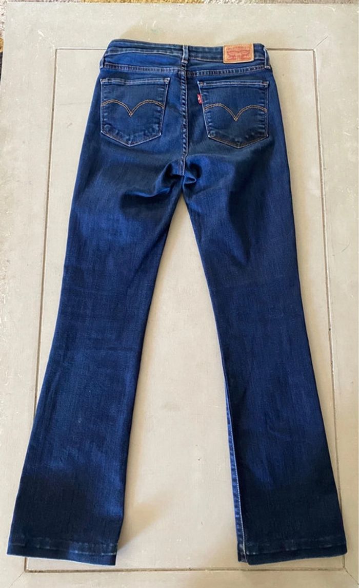 Jeans Levi's 715 Bootcut bleu marine taille 26 W 32 US soit 36 / S France - photo numéro 15