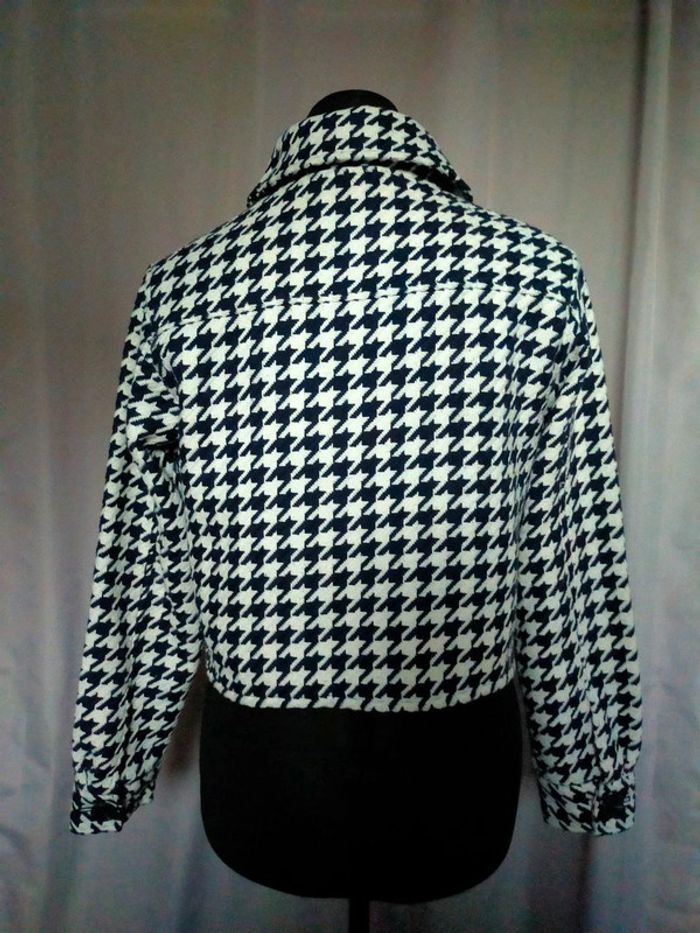 Veste courte pied-de-poule ONLY – XS - photo numéro 6