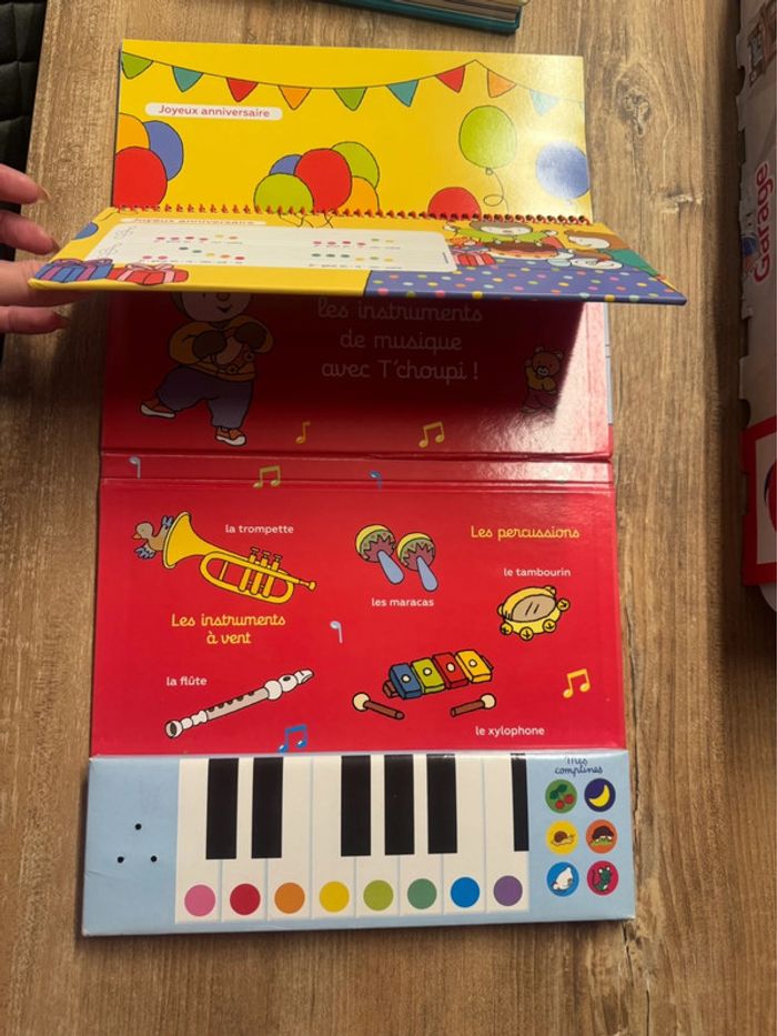 Mes contines T’choupi au piano - photo numéro 3
