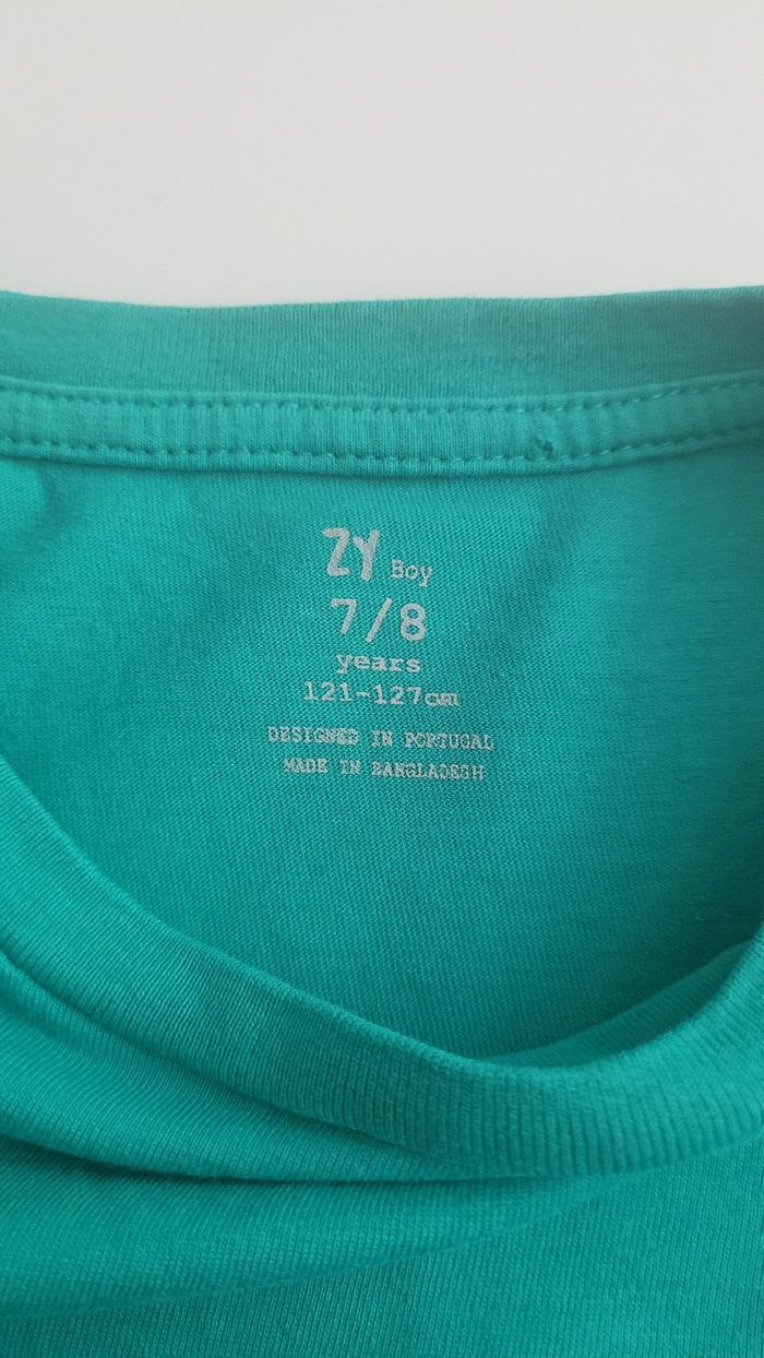 T-SHIRT VERT / 7 ANS - photo numéro 2