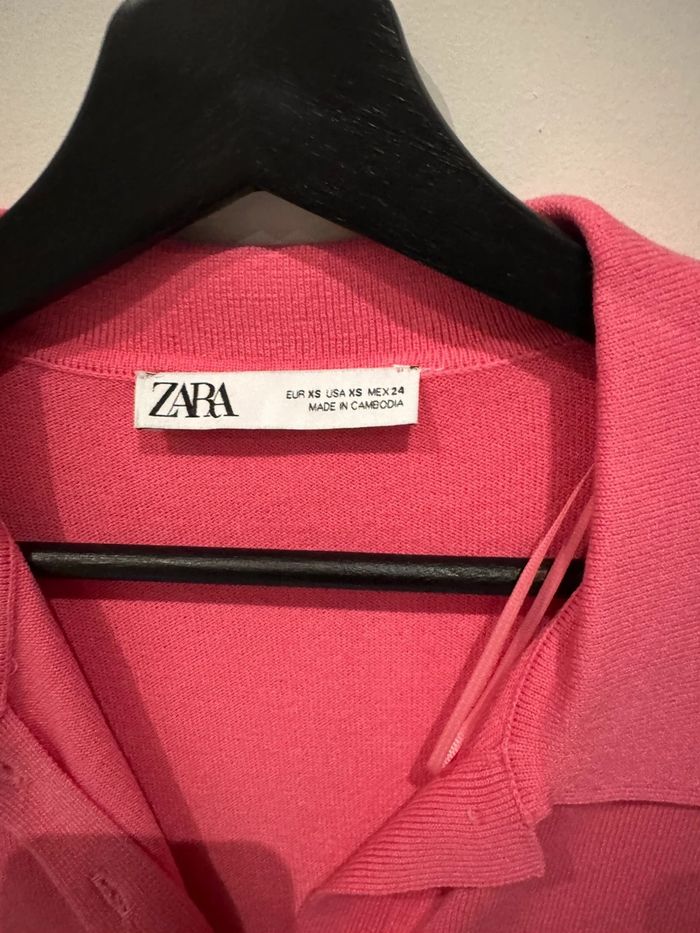 Roze jurk Zara maat xs - photo numéro 3