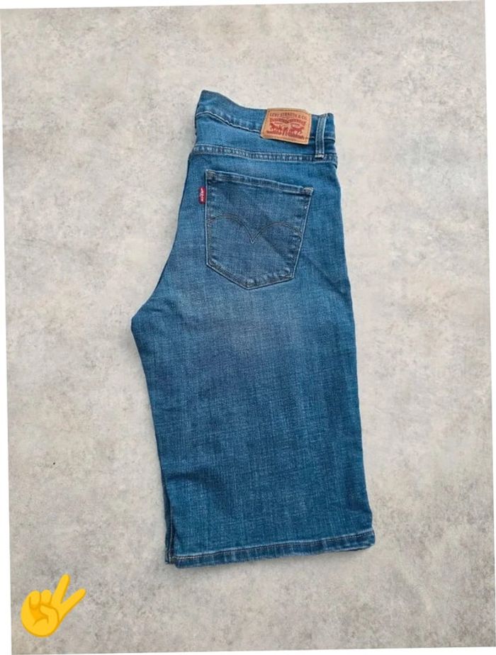 Short Levi's W28 FR38 Bleu Homme men #SHO42b