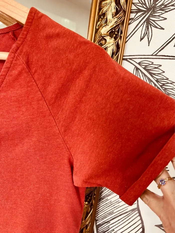 Taille S ~ 36 robe d’été femme Camaïeu terracotta 🌺 - photo numéro 3