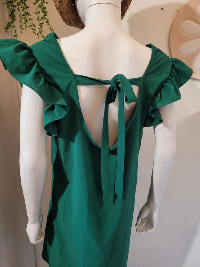 Robe d été verte - photo numéro 5