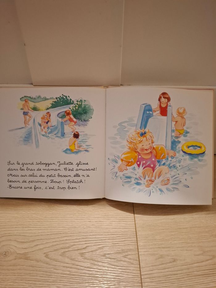 Livre Juliette à la piscine en bon état - photo numéro 4
