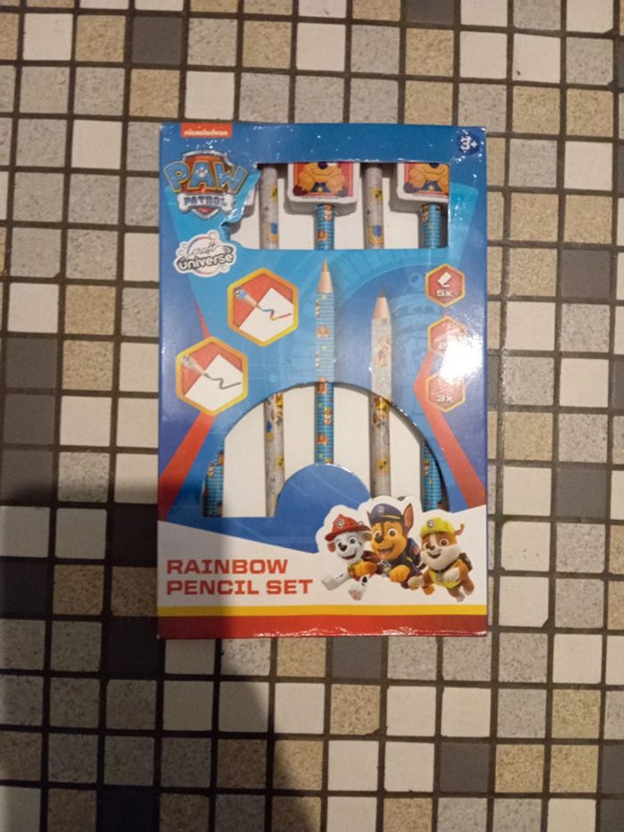 Set crayon Pat patrouille