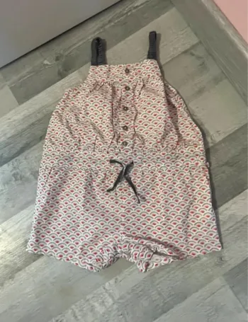 Combishort Obaibi bébé fille 18 mois