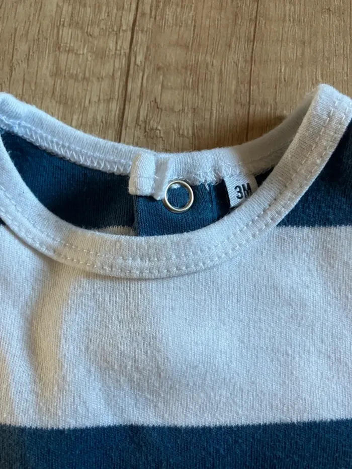 Combi short garçon 3 mois - photo numéro 2