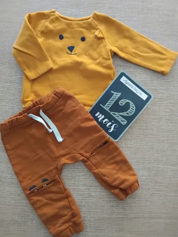 Ensemble 12 mois / 74 cm