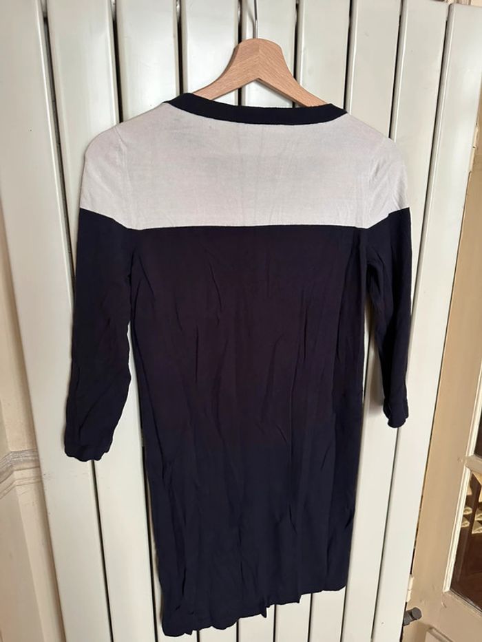 Robe vintage bleu et blanche S - photo numéro 2
