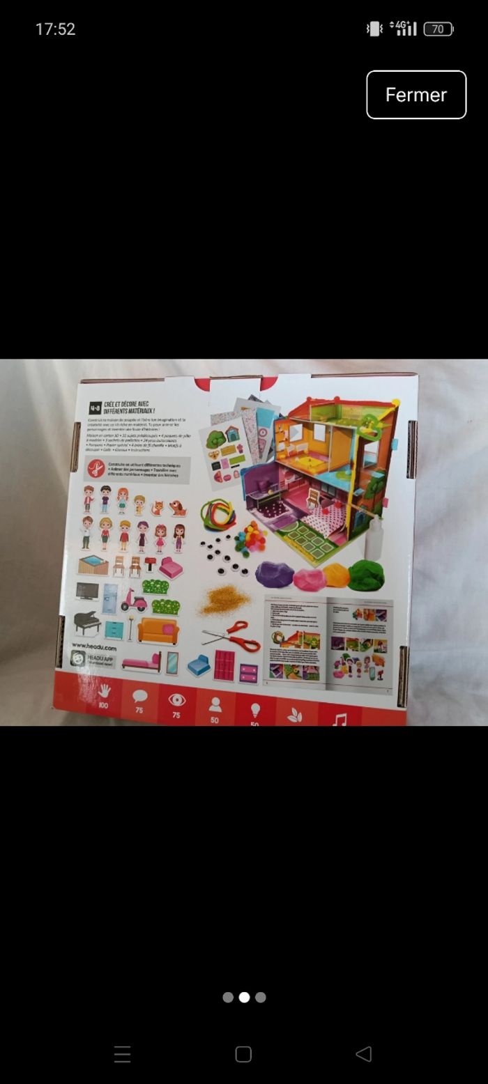 Maison de poupée HEADU neuf - photo numéro 2