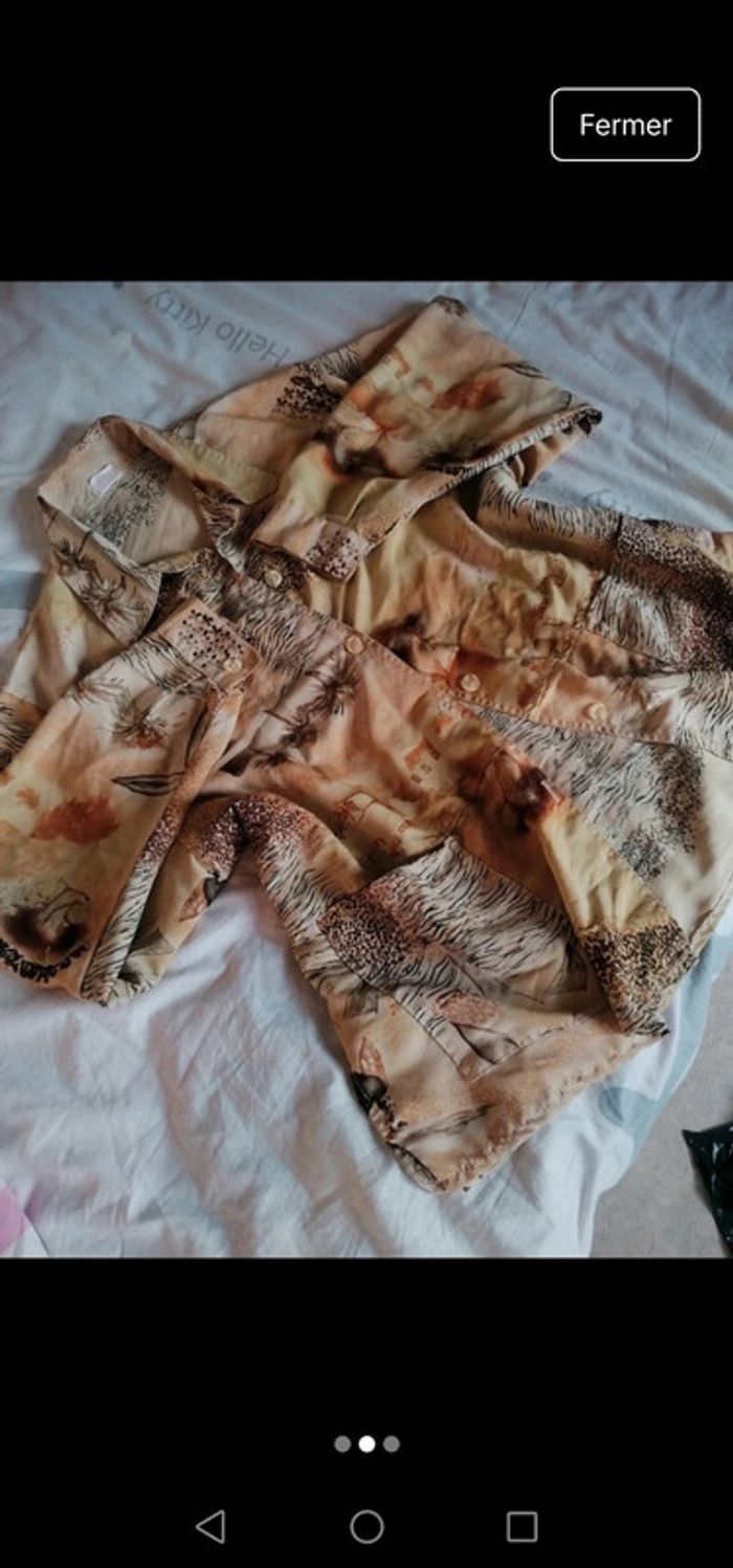 Chemise safari vintage - photo numéro 2