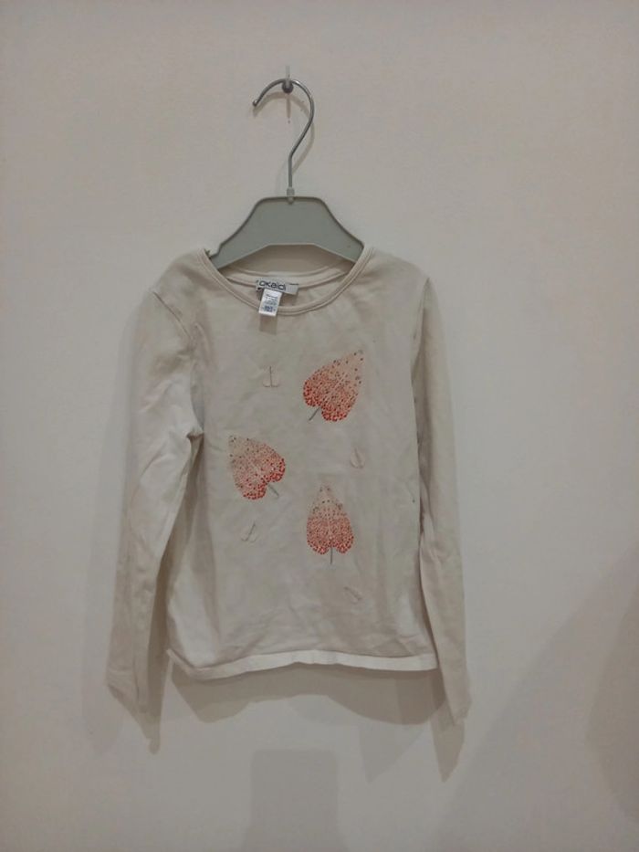 T-shirt manches longues Okaidi 6 ans