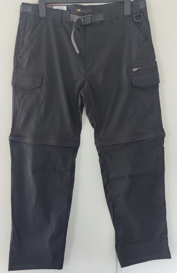 🖤 Pantalon cargo convertible homme Bc Clothing – Taille XXL / 2XL – Neuf avec étiquette