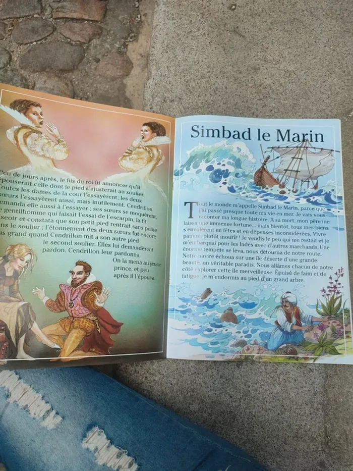 Livre cendrillon et simbad le marin - photo numéro 8