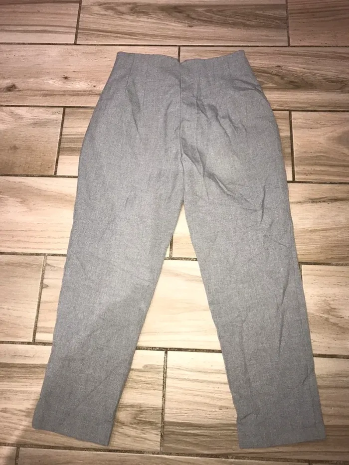 Pantalon zara gris M - photo numéro 7