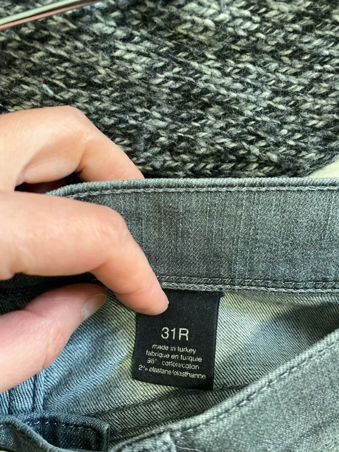 Jean gris pour homme John Varvatos taille 31R - photo numéro 11