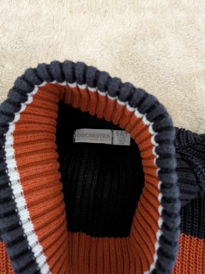 Pull Col Montant Zippé Enfant - photo numéro 2