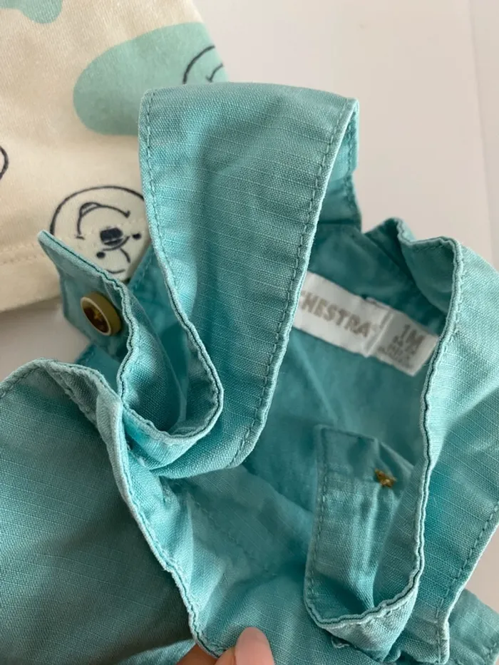 Ensemble salopette tee shirt bébé - photo numéro 2