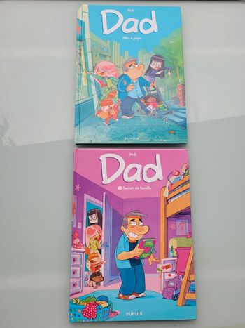 2 BD Dad : Tomes 1 et 2, Éditions Dupuis
