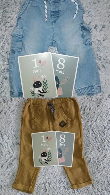 Lot de 2 pantalons