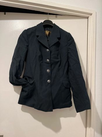 Superbe veste blazer ceintré militaire noire Grantham taille 36