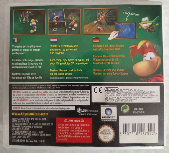 Rayman Nintendo DS complet - photo numéro 2