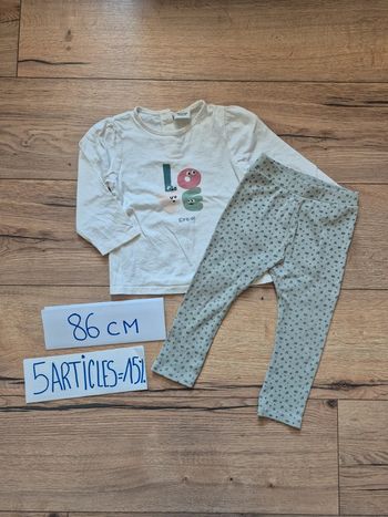 👕 Ensemble fille 86 cm - Tape à l’œil & Kiabi